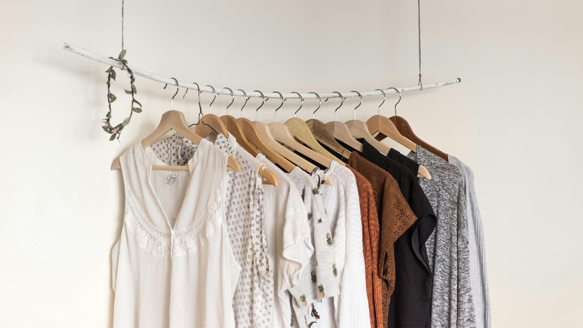 Clothing and footwear on display at a Salmon Arm boutique