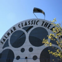 A public art mural in downtown Salmon Arm